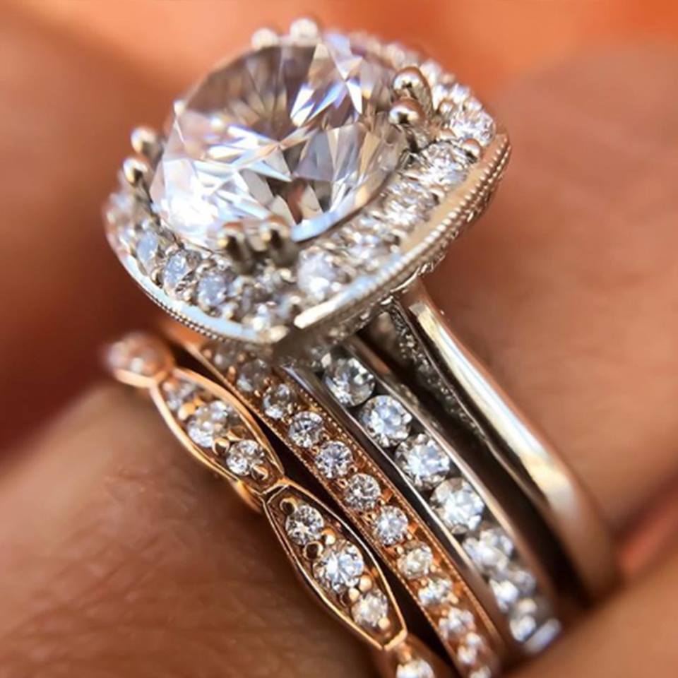 Shop Round Diamond Rings